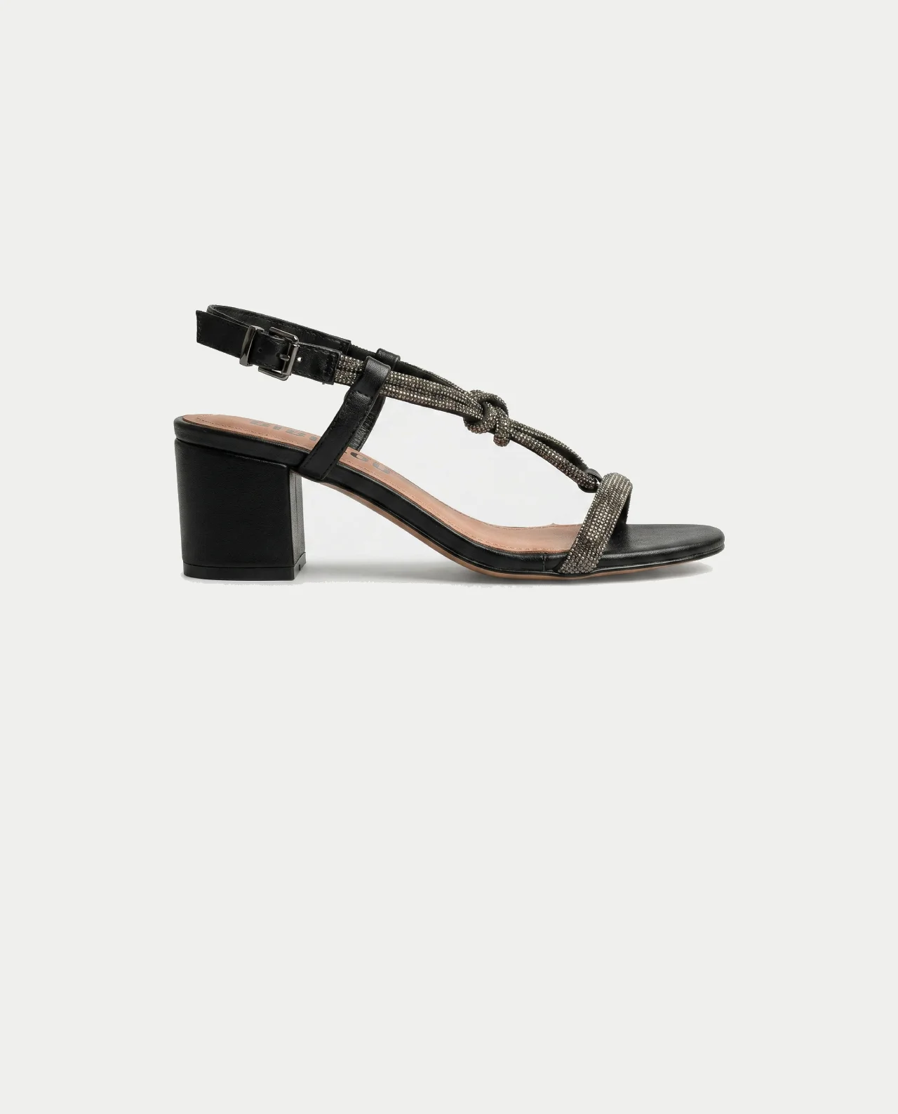 955Z00HG Black MYNA SANDAL
