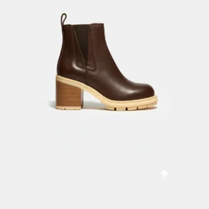 Bottines AURORA CHUNKY en cuir