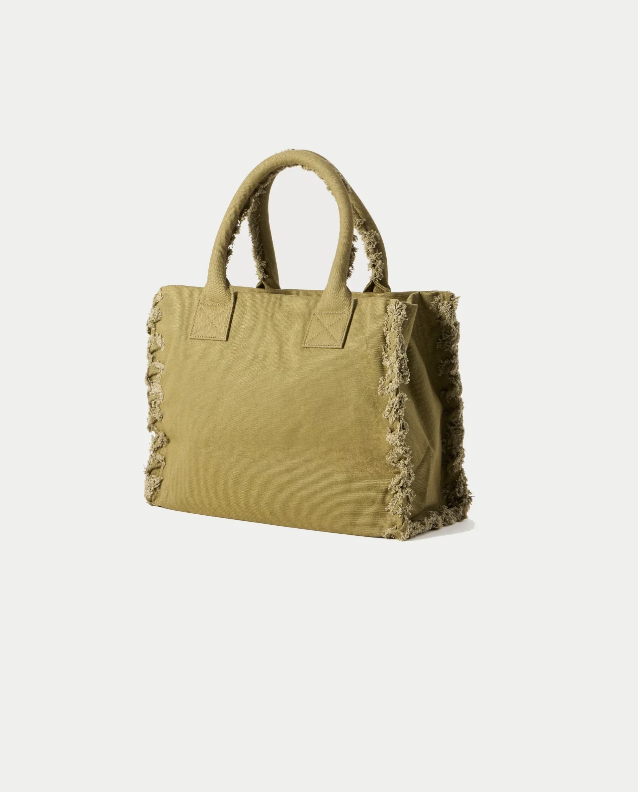 Olive Canvas Tote Bag - Image 2
